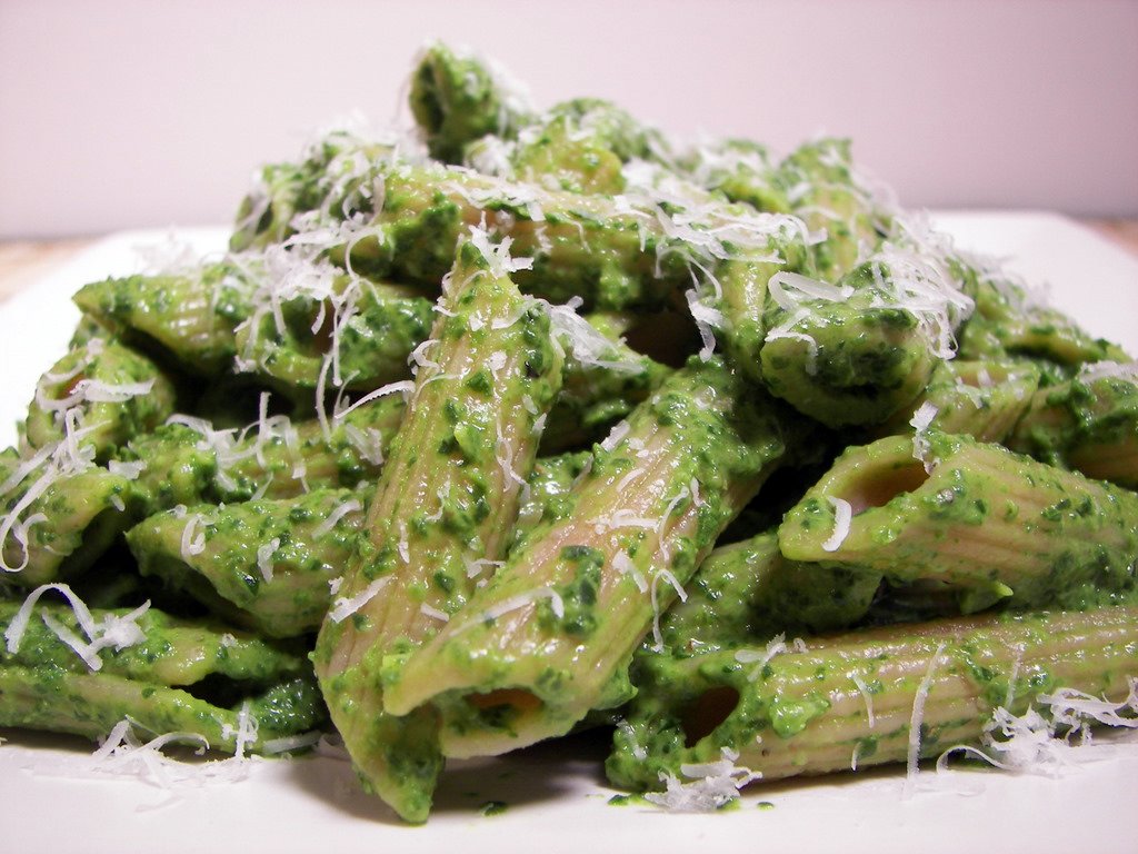 pasta spinach sauce